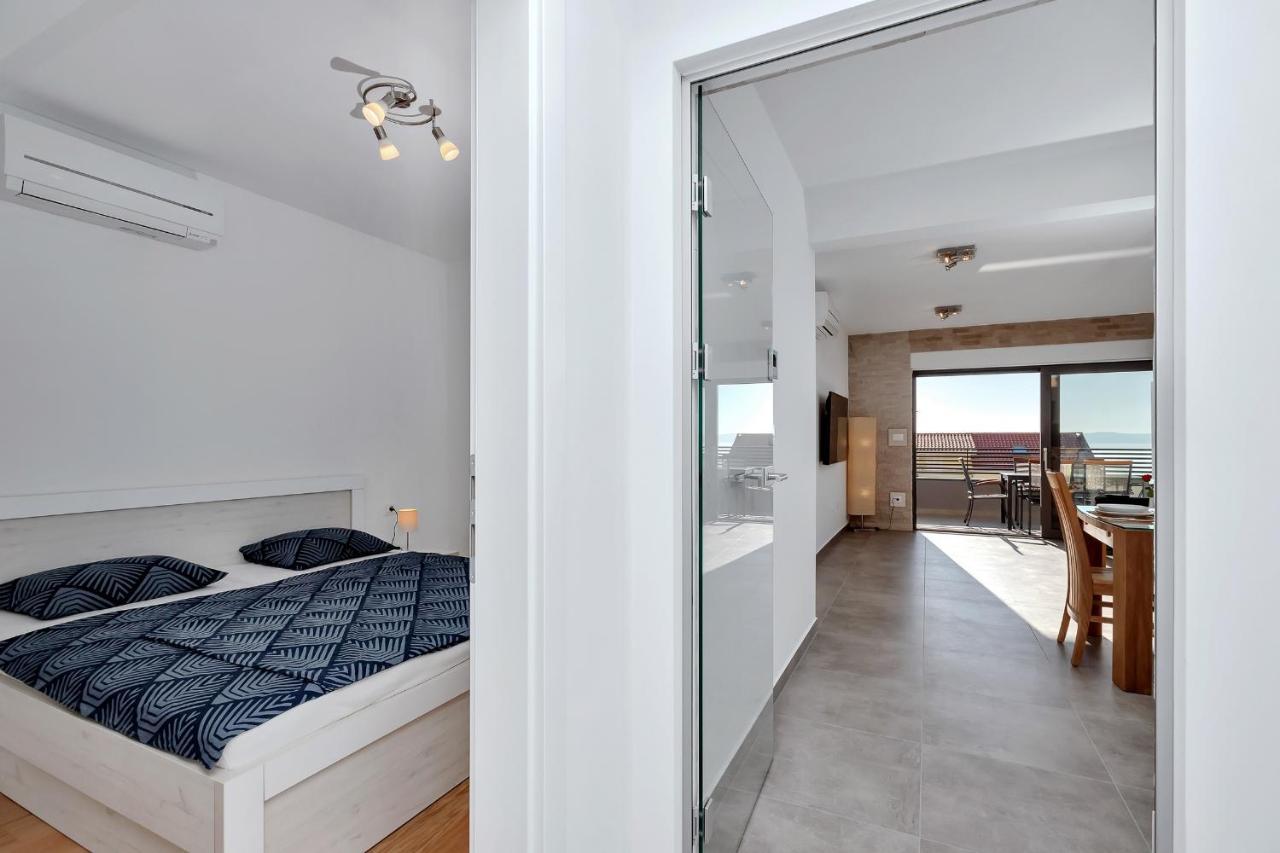 Luxury Apartment Sidro With Free Beach Parking มาคาร์สกา ภายนอก รูปภาพ