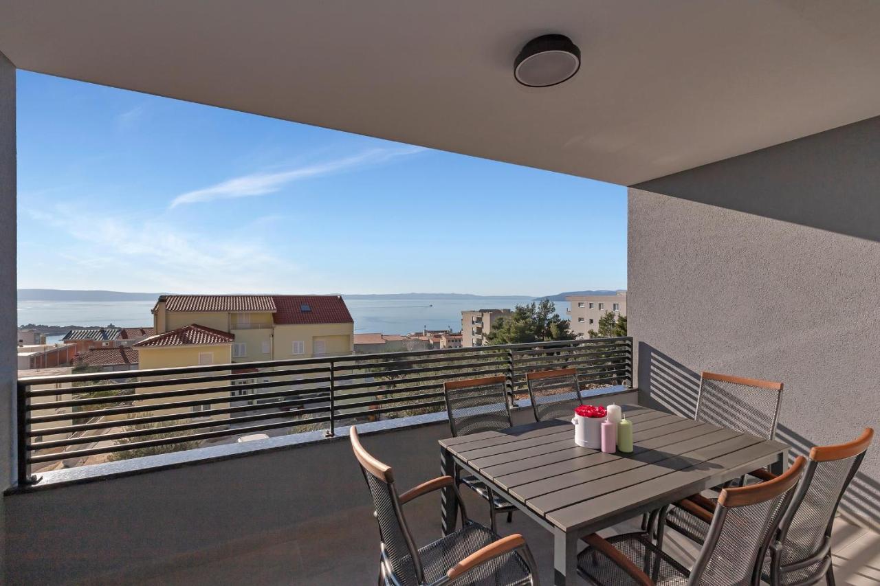Luxury Apartment Sidro With Free Beach Parking มาคาร์สกา ภายนอก รูปภาพ