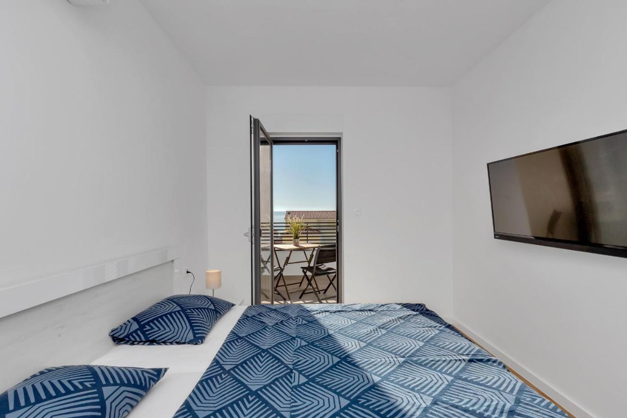 Luxury Apartment Sidro With Free Beach Parking มาคาร์สกา ภายนอก รูปภาพ