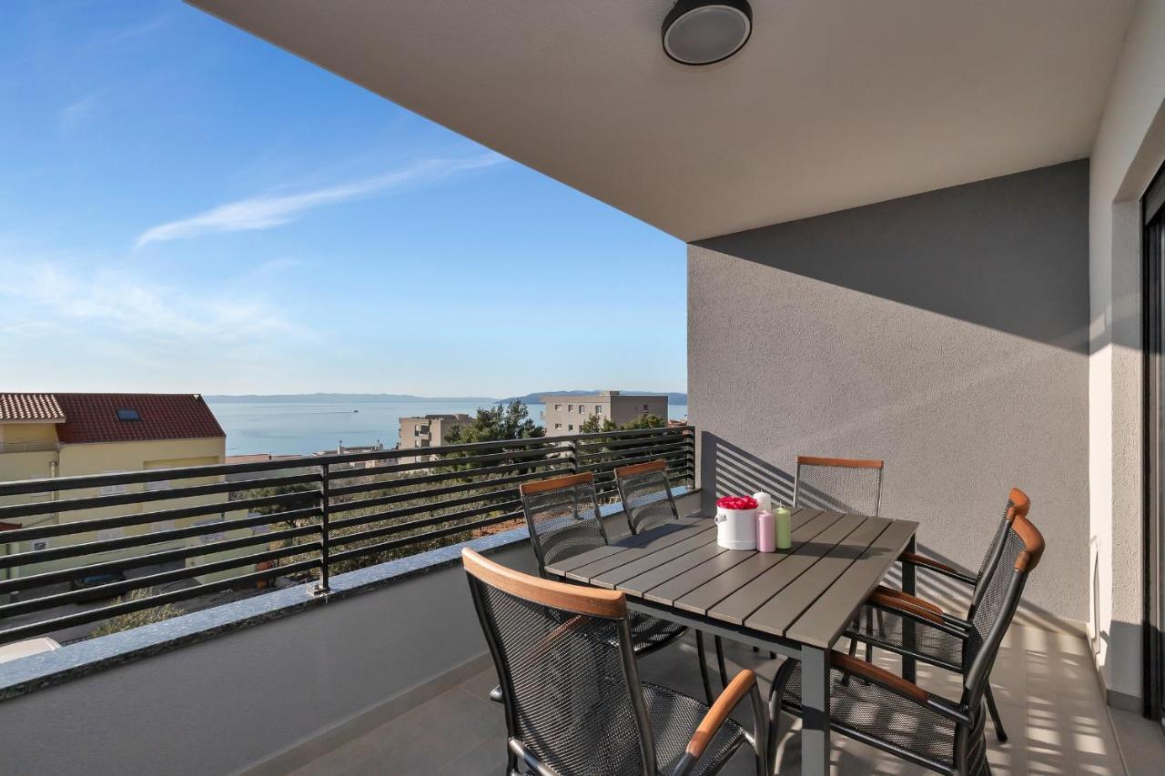 Luxury Apartment Sidro With Free Beach Parking มาคาร์สกา ภายนอก รูปภาพ
