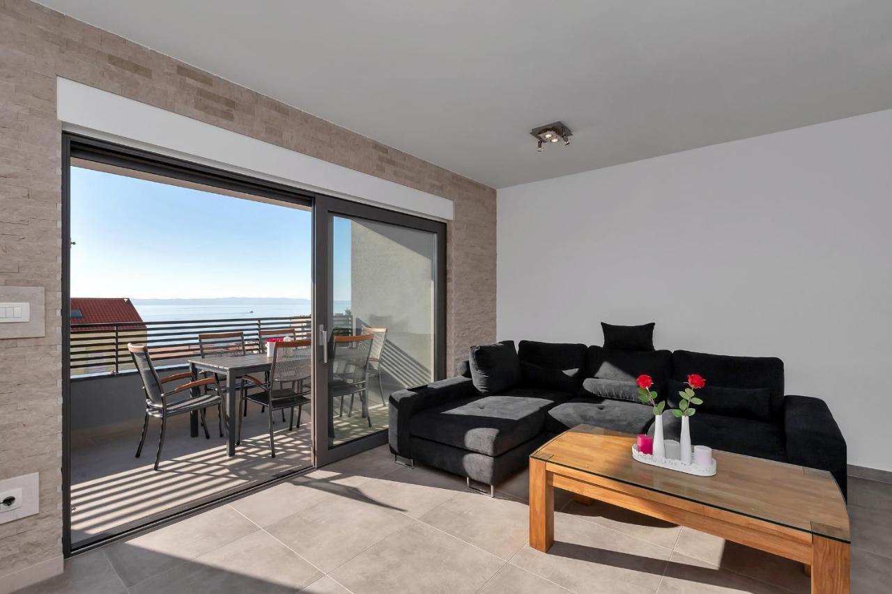 Luxury Apartment Sidro With Free Beach Parking มาคาร์สกา ภายนอก รูปภาพ